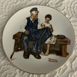 Norman Rockwell Plate